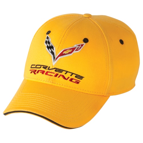 Chevrolet C7 Corvette Racing Yellow Hat/Cap