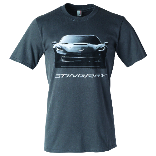 **Clearance** Chevrolet C7 Corvette Stingray T-shirt - Front view of the Corvette