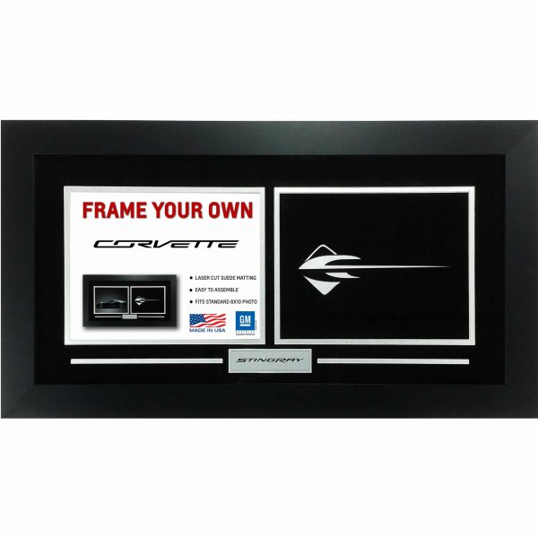 Corvette Generation Emblem Flags - Frame Your Photo - SR