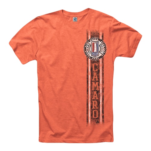**Clearance**Chevrolet Camaro T-shirt - Camaro Muscle - Orange and vintage