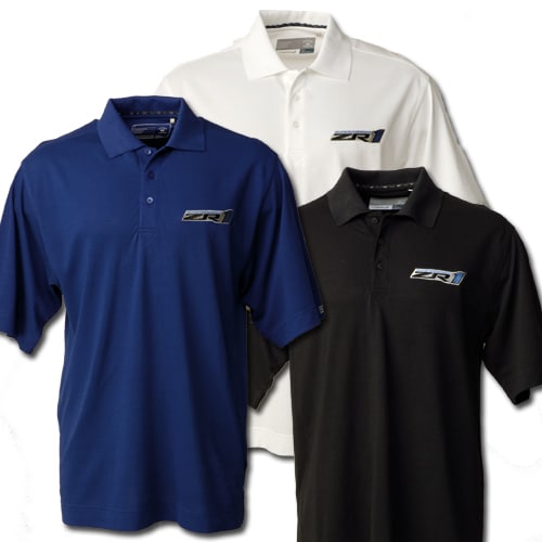 Cutter and Buck ZR1 Supercharged Chevrolet Corvette Polo Men's 